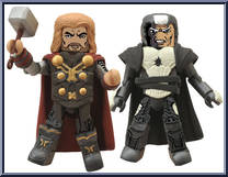 Thor / Malekith from Marvel Minimates - Wave 53 - Thor - The Dark World manufactured by Diamond Select [Loose]