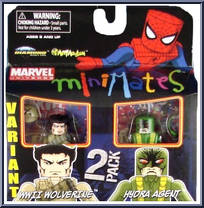 Wolverine (WWII) / Hydra Agent from Marvel Minimates - Wave 29 manufactured by Diamond Select [Front]