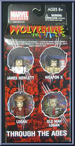 Wolverine Through the Ages Box Set from Marvel Minimates - Exclusives manufactured by Diamond Select [Front]