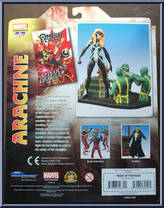 Arachne from Marvel Select - Basic Series manufactured by Diamond Select [Back]