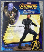 Captain America (Avengers Infinity War) from Marvel Select - Gallery manufactured by Diamond Select [Back]