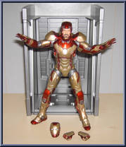 Iron Man MK42 from Marvel Select - Iron Man 3 manufactured by Diamond Select [Loose]