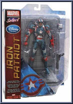 Iron Patriot from Marvel Select - Iron Man 3 manufactured by Diamond Select [Front]