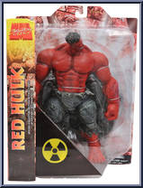 Red Hulk from Marvel Select - Exclusives manufactured by Diamond Select [Front]