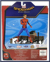 Spider-Man from Marvel Select - Spider-Man Homecoming manufactured by Diamond Select [Back]