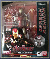 Iron Man (Mark 43) from Marvel - S.H. Figuarts - Avengers Age of Ultron manufactured by Bandai [Front]