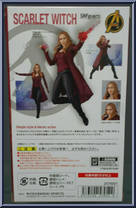 Scarlet Witch from Marvel - S.H. Figuarts - Avengers Infinity War manufactured by Bandai [Back]