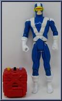 Cyclops from Marvel - Super Heroes - Electronic "Talks" manufactured by Toy Biz [Loose]
