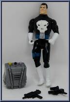 Punisher from Marvel - Super Heroes - Electronic "Talks" manufactured by Toy Biz [Loose]
