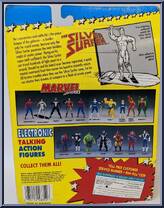 Silver Surfer (Speed Surfing) from Marvel - Super Heroes - Series 3 manufactured by Toy Biz [Back]