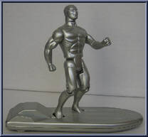 Silver Surfer (Action Surfboard) from Marvel - Super Heroes - Series 1 manufactured by Toy Biz [Loose]