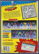 Spider-Man (Multi-Jointed Action Poses) from Marvel - Super Heroes - Series 3 manufactured by Toy Biz [Back]