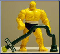 Thing (Pulverizing Punch!) from Marvel - Super Heroes - Series 3 manufactured by Toy Biz [Loose]