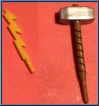 Thor (Smashing Hammer Action) from Marvel - Super Heroes - Series 2 manufactured by Toy Biz [Loose]
