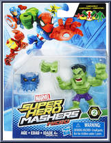 Huk from Marvel Super Hero Mashers - Micro manufactured by Hasbro [Front]