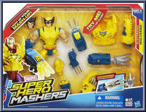 Wolverine from Marvel Super Hero Mashers - Electronic Deluxe manufactured by Hasbro [Front]