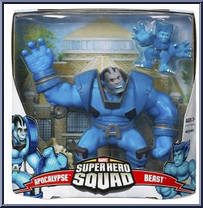 Apocalypse & Beast from Marvel Super Hero Squad - Mega Packs manufactured by Hasbro [Front]