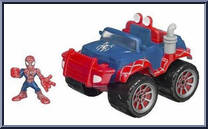 Battle Truck from Marvel Super Hero Squad - Spider-Man Vehicles manufactured by Hasbro [Loose]