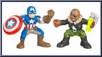 Captain America & Nick Fury Action Figure