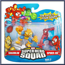 Hobgoblin & Spider-Man from Marvel Super Hero Squad - Series  9 manufactured by Hasbro [Front]