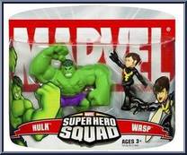 Hulk & Wasp from Marvel Super Hero Squad - Series  2 manufactured by Hasbro [Front]