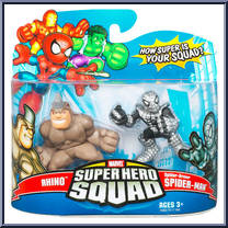 Rhino & Spider-Man (Spider-Armor) Action Figure