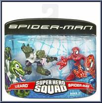 Spider-Man & The Lizard from Marvel Super Hero Squad - Spider-Man Series 3 manufactured by Hasbro [Front]