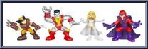 Showdown with Magneto from Marvel Super Hero Squad - 4-Packs manufactured by Hasbro [Loose]