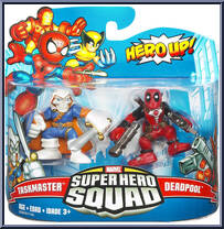 Taskmaster & Deadpool from Marvel Super Hero Squad - Series 21 manufactured by Hasbro [Front]