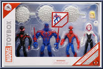 Spider-Man / Ghost Spider / Mile Morales / Spider-Man 2099 Action Figure