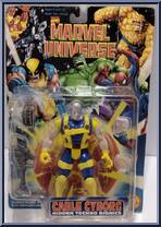 Cable Cyborg from Marvel Universe - 5" Scale - Series  4 manufactured by Toy Biz [Front]
