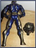 Cyclops (Cyber Armor) from Marvel Universe - 10" Scale - Series 13 manufactured by Toy Biz [Loose]