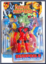 Deadpool II from Marvel Universe - 5" Scale - Series  5 manufactured by Toy Biz [Front]