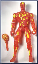 Human Torch from Marvel Universe - Marvels manufactured by Toy Biz [Loose]