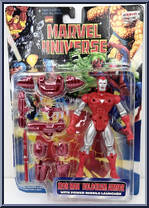 Iron Man (Hologram Armor) from Marvel Universe - 5" Scale - Series 12 manufactured by Toy Biz [Front]