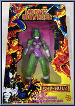 She-Hulk from Marvel Universe - 10" Scale - Series  1 manufactured by Toy Biz [Front]