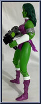 She-Hulk from Marvel Universe - 10" Scale - Series  1 manufactured by Toy Biz [Loose]