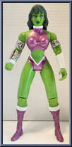She-Hulk from Marvel Universe - 10" Scale - Series  1 manufactured by Toy Biz [Loose]