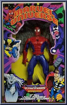 Spider-Man from Marvel Universe - Flying Heroes manufactured by Toy Biz [Front]