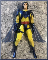 Wolverine from Marvel Universe - Flying Heroes manufactured by Toy Biz [Loose]