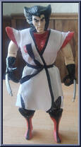 Wolverine (Ninja) from Marvel Universe - 10" Scale - Series  6 manufactured by Toy Biz [Loose]