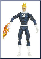 Human Torch (Dark Blue / White) Action Figure