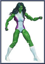 She-Hulk from Marvel Universe - Fury Files - Wave 19 manufactured by Hasbro [Loose]