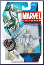 Silver Surfer from Marvel Universe - Fury Files - Wave  1 manufactured by Hasbro [Front]