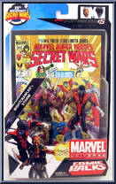Storm / Nightcrawler from Marvel Universe - Fury Files - Comic Packs - Secret Wars manufactured by Hasbro [Front]