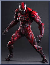 Venom (Red) from Marvel Universe - Basic Series manufactured by Play Arts Kai [Loose]
