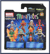 Iron Man / Arthur from Marvel vs Capcom - Minimates - Wave 1 manufactured by Diamond Select [Back]