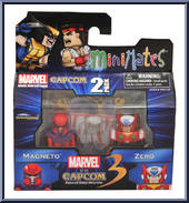 Magneto / Zero from Marvel vs Capcom - Minimates - Toys R Us - Wave 1 manufactured by Diamond Select [Front]
