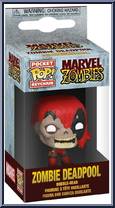 Zombie Deadpool from Marvel Zombies - Pop! Keychains manufactured by Funko [Front]