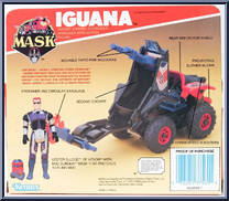 Iguana from M.A.S.K. - Racing Series manufactured by Kenner [Back]